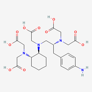 molecular formula C25H36N4O10 B12399243 p-NH2-CHX-A