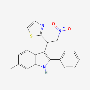 molecular formula C20H17N3O2S B12399249 CB1R Allosteric modulator 4 