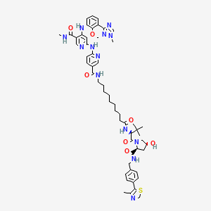 PROTAC TYK2 degradation agent1