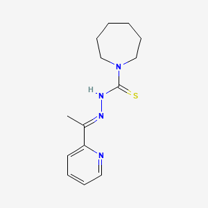 molecular formula C14H20N4S B1239928 Thiosemicarbazone H CAS No. 71555-41-4