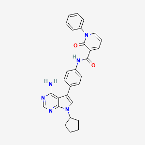 molecular formula C29H26N6O2 B12399295 Axl-IN-7 