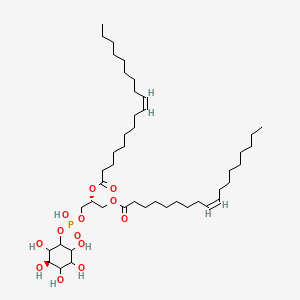 molecular formula C45H83O13P B1239931 Phosphatidylinositol(18:1/18:1) 