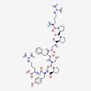 molecular formula C50H73N15O12 B12399312 [Tyr8] Bradykinin 