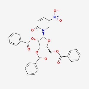 5-Nitro-1-(2,3,5-tri-O-benzoyl-|A-D-ribofuranosyl)-2(1H)-pyridinone