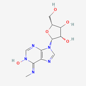 molecular formula C11H15N5O5 B12399423 N6-Methyladenosine N1-oxide 