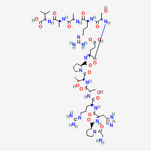 molecular formula C56H93N21O19 B12399433 Presenilin 1 (349-361) 