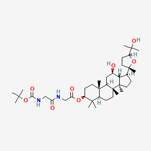 molecular formula C39H66N2O8 B12399464 Anti-inflammatory agent 20 