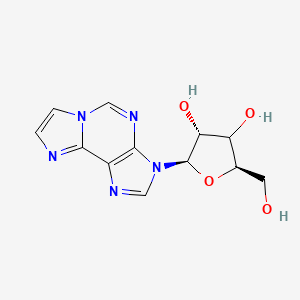 molecular formula C12H13N5O4 B12399539 1,N6-Etheno-ara-adenosine 