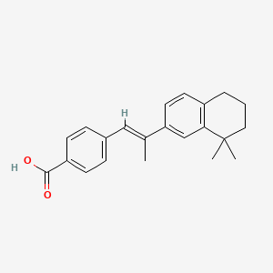 (E)-4-(2-(5,6,7,8-Tetrahydro-8,8-dimethyl-2-naphthalenyl)-1-propenyl)benzoic acid
