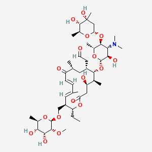 molecular formula C45H75NO17 B1239957 Macrocin CAS No. 11049-15-3