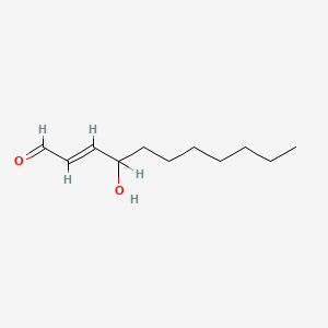 molecular formula C11H20O2 B1239958 4-Hydroxy-2-undecenal CAS No. 73529-66-5