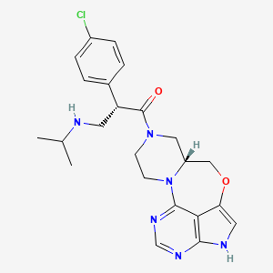 molecular formula C23H27ClN6O2 B12399687 Akt-IN-7 