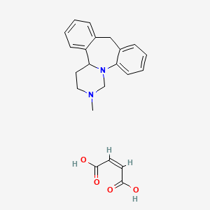 (Z)-But-2-enedioic acid;4-methyl-2,4-diazatetracyclo[13.4.0.02,7.08,13]nonadeca-1(19),8,10,12,15,17-hexaene