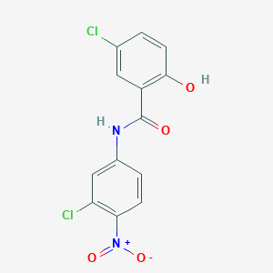 molecular formula C13H8Cl2N2O4 B12399759 SARS-CoV-2-IN-13 