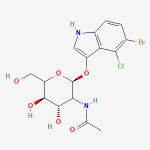 molecular formula C16H18BrClN2O6 B12399774 X-GalNAc 