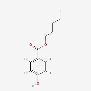 N-Pentyl 4-hydroxybenzoate-2,3,5,6-D4