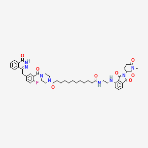 molecular formula C48H55FN8O8 B12399832 SK-575-Neg 