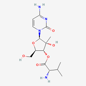 molecular formula C15H24N4O6 B1239987 丙戊昔他滨 CAS No. 640281-90-9