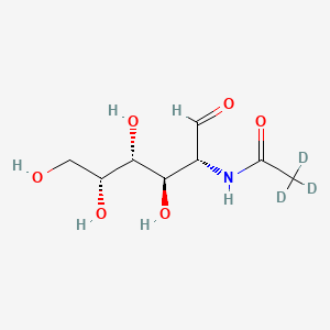 molecular formula C8H15NO6 B12399884 D-N-Acetylgalactosamine-d3 