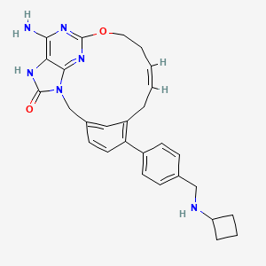 molecular formula C28H30N6O2 B12399912 TLR7 agonist 5 