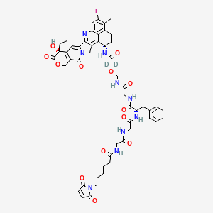 molecular formula C52H56FN9O13 B12399998 Deruxtecan-d2 