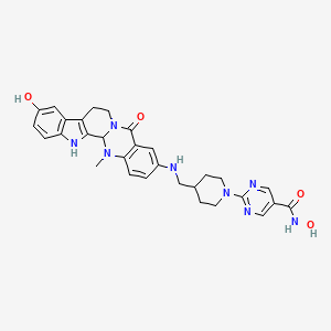 molecular formula C30H32N8O4 B12400192 Top/HDAC-IN-2 