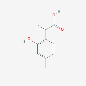 2-(2'-Hydroxy-4'-methylphenyl)propionic acid