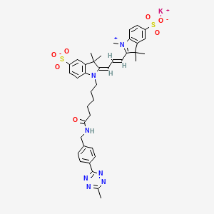 Sulfo-CY3 tetrazine (potassium)