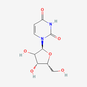 1-[(2S,4R,5R)-3,4-dihydroxy-5-(hydroxymethyl)oxolan-2-yl]pyrimidine-2,4-dione