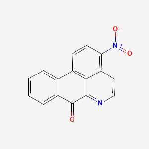 molecular formula C16H8N2O3 B12400339 Antitumor agent-43 