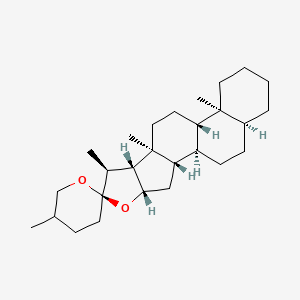molecular formula C27H44O2 B1240037 5beta-Spirostan 