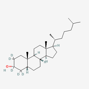 molecular formula C27H48O B12400393 Epicoprostanol-d5 