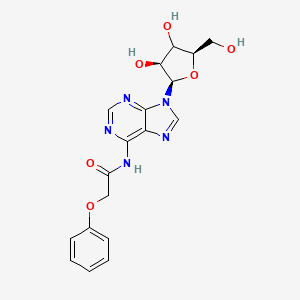 N-(2-Phenoxyacetyl)adenosine