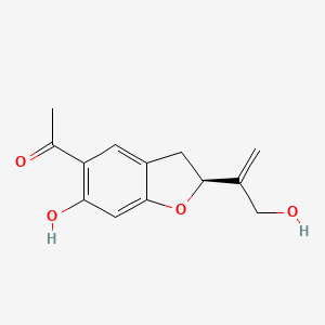 molecular formula C13H14O4 B12400398 12-Hydroxy-2,3-dihydroeuparin 