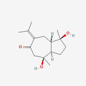 molecular formula C15H24O3 B12400479 Phaeocaulisin E 