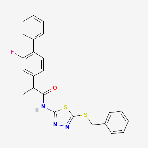 molecular formula C24H20FN3OS2 B12400489 NTPDase-IN-2 