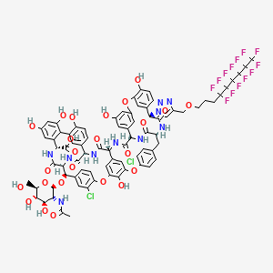 molecular formula C78H65Cl2F13N10O24 B12400563 Antimicrobial agent-10 