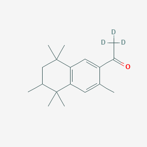 1-(3,5,5,6,8,8-Hexamethyl-5,6,7,8-tetrahydronaphthalen-2-yl)ethanone-d3