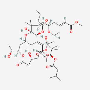 molecular formula C46H70O17 B1240058 Bryostatin 4 CAS No. 91523-82-9