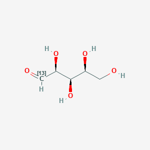 molecular formula C5H10O5 B12400597 L-xylose-1-13C 