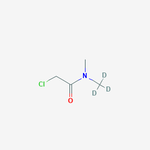 molecular formula C4H8ClNO B12400631 2-Chloro-n,n-dimethylacetamide-d3 