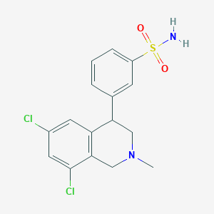 molecular formula C16H16Cl2N2O2S B12400699 Nhe3-IN-3 