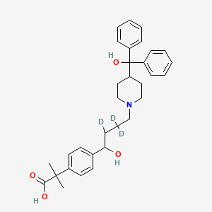 molecular formula C32H39NO4 B12400786 Fexofenadine-d3 