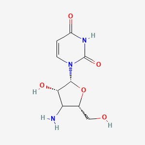 1-[(2R,3S,5S)-4-amino-3-hydroxy-5-(hydroxymethyl)oxolan-2-yl]pyrimidine-2,4-dione