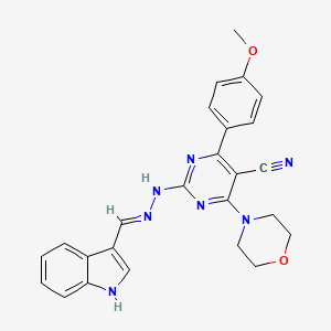 molecular formula C25H23N7O2 B12400824 PI3K-IN-35 