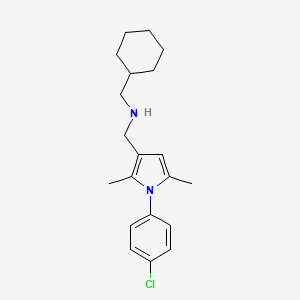 molecular formula C20H27ClN2 B12400865 Antitubercular agent-14 