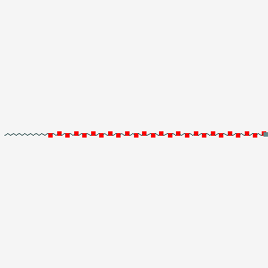 2-[2-[2-[2-[2-[2-[2-[2-[2-[2-[2-[2-[2-[2-[2-[2-[2-[2-[2-[2-[2-[2-[2-[2-(2-hexadecoxyethoxy)ethoxy]ethoxy]ethoxy]ethoxy]ethoxy]ethoxy]ethoxy]ethoxy]ethoxy]ethoxy]ethoxy]ethoxy]ethoxy]ethoxy]ethoxy]ethoxy]ethoxy]ethoxy]ethoxy]ethoxy]ethoxy]ethoxy]ethoxy]ethanol