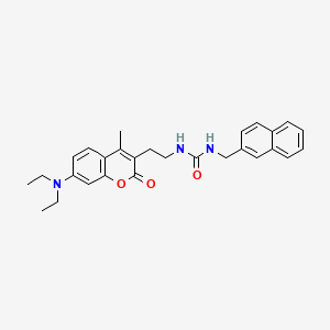 molecular formula C28H31N3O3 B12400907 LC kinetic stabilizer-2 