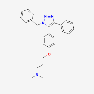 molecular formula C28H32N4O B12400908 Antiproliferative agent-7 