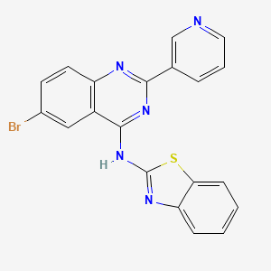 molecular formula C20H12BrN5S B12400991 Egfr-IN-63 